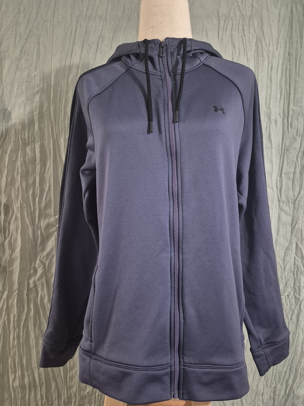 Under Armour Women's Full-Zip Hooded Jacket - Navy